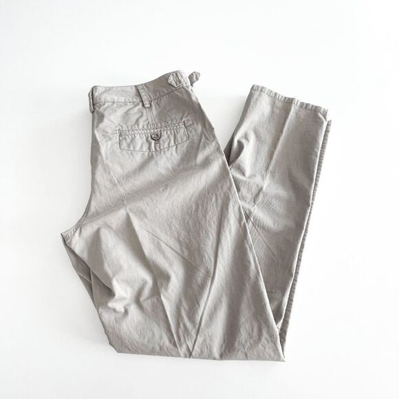 Club Monaco Women's Casual Pants Classic Straight Leg Mid Rise Taupe Size 8 - Picture 1 of 10